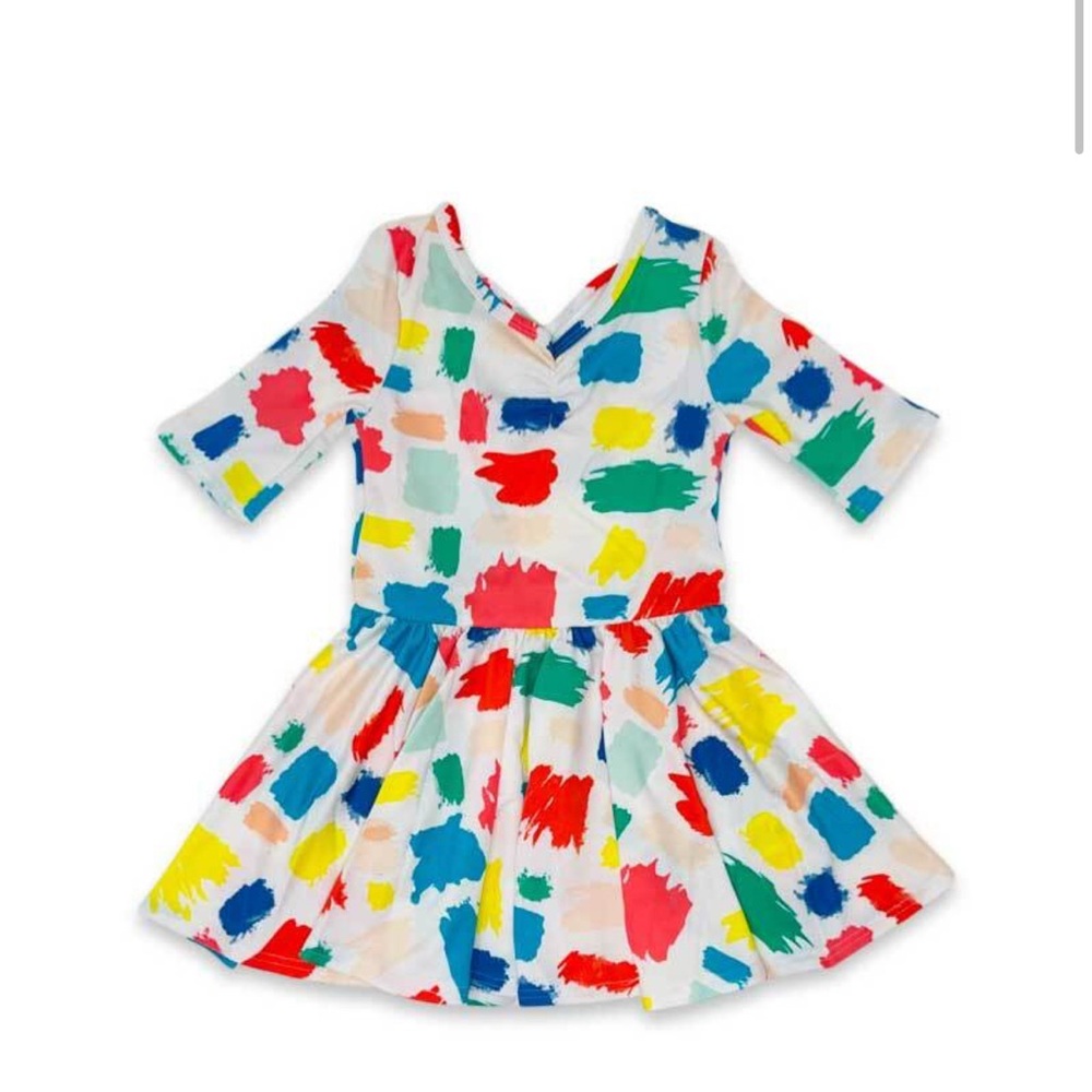 New Dot Dot Smile Paint Swatches Ballerina Dress 5/6 T 🎨